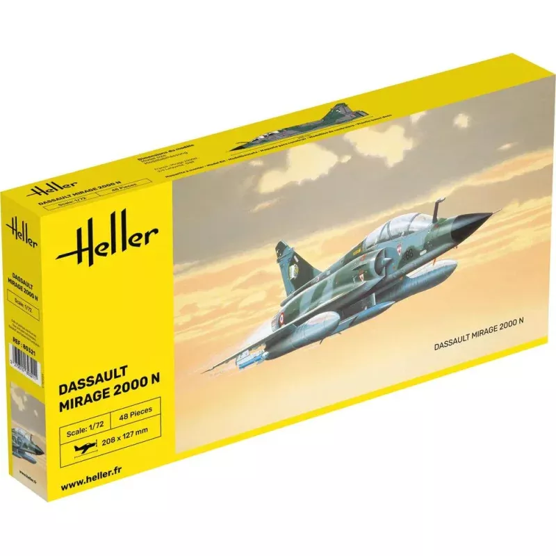 Heller 80321 1/72 Dassault Mirage 2000 N Model Aircraft Kit