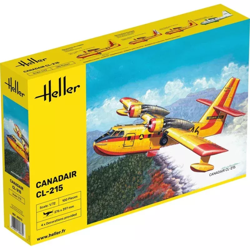 Heller 80373 1/72 Canadair CL-215 Firebomber Model Aircraft Kit