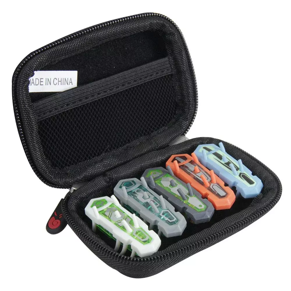 Hermitshell Hard Travel Case For Hexbug Nano Nitro 5 Pack Toy (Not Including Toys)