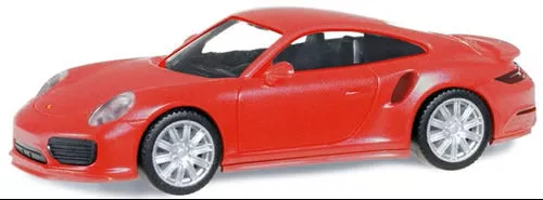 Herpa 28615 HO Scale Porsche 911 Turbo - Assembled -- Various Standard Colors