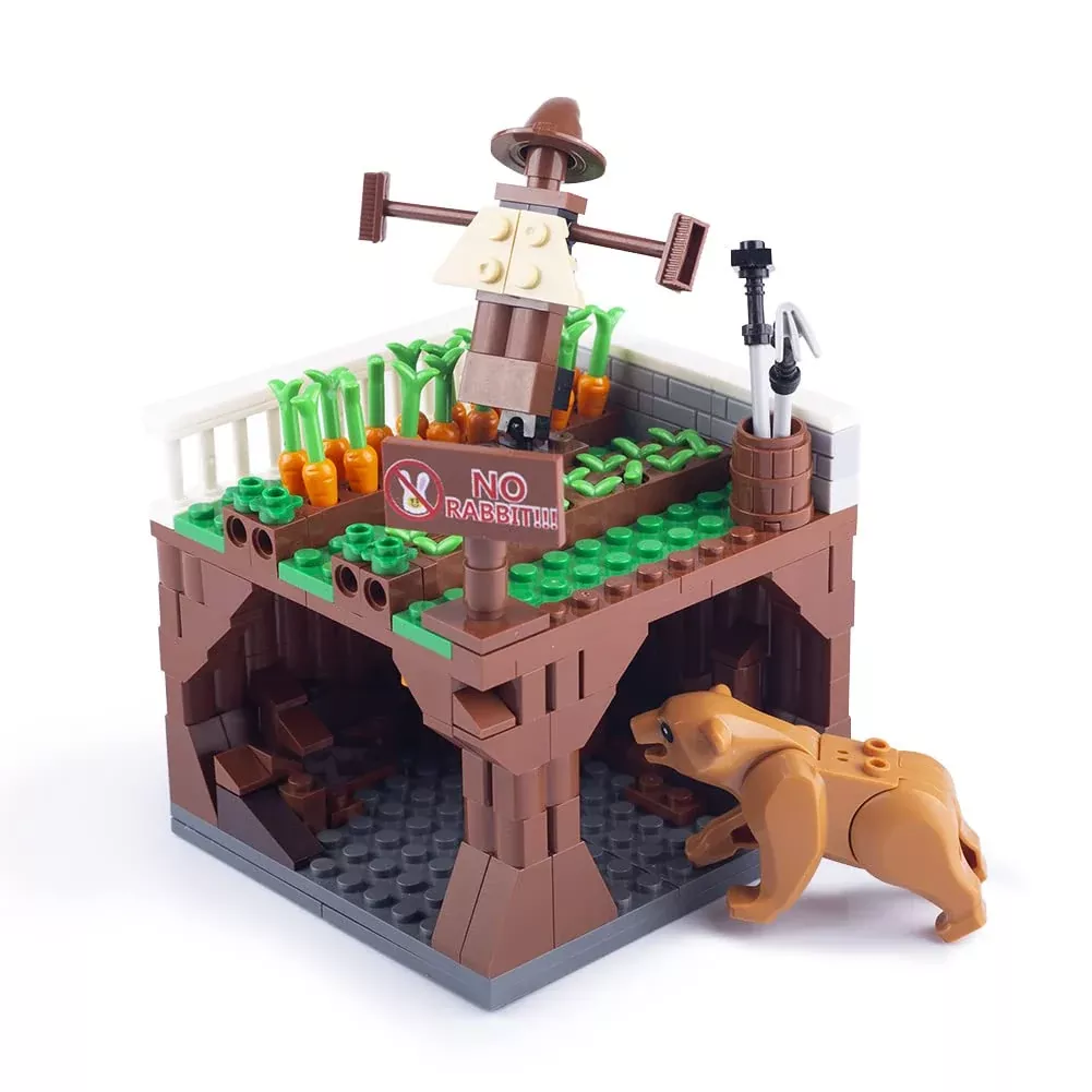 Hgkj Toy Brick-Halloween Guardian Carrot Building Block Set-100% Compa