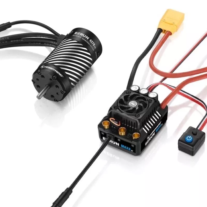 HOBBYWING 38010405 Max8 ESC and EZRUN 4278 2250KV Brushless Motor