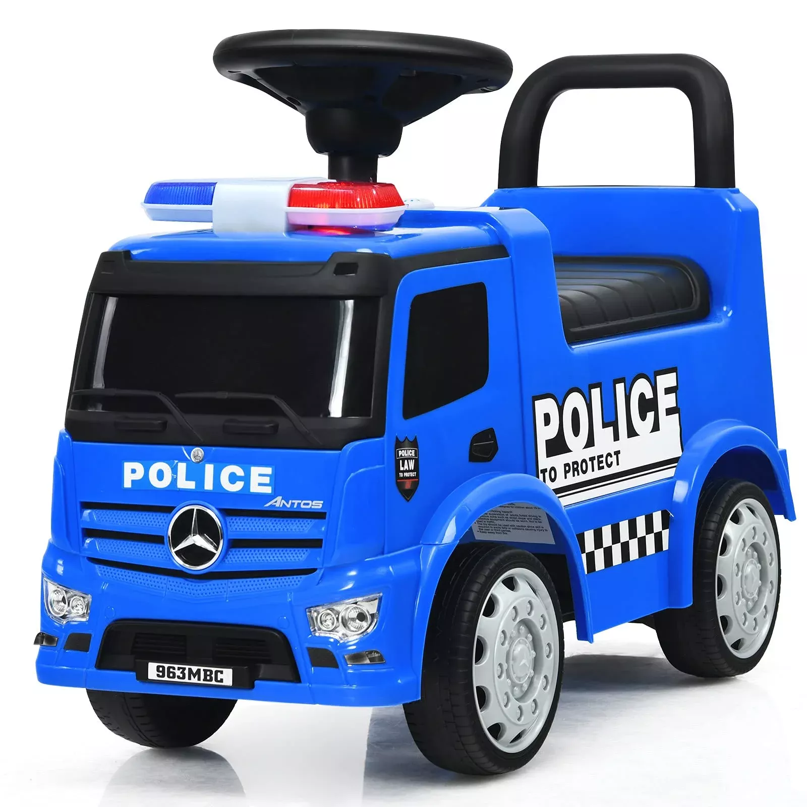 Honey Joy Ride On Push Car, Licensed Mercedes Benz Push Cars For Toddl