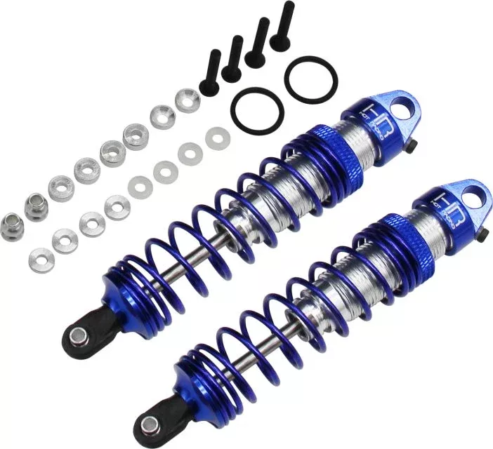 Hot Racing HRATD8100X06 Aluminum 100mm Heavy Duty Big Bore Shocks 2 Pack