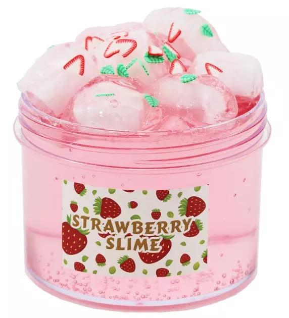 ICHICHI Pink Crunchy Slime Kit for Girls - Small 200ml
