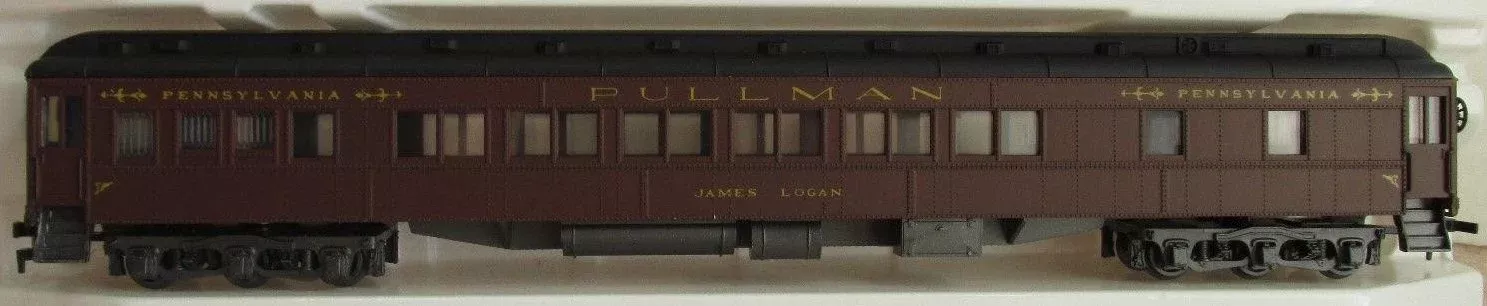 IHC 2724 HO Scale Heavyweight Pullman Sleeper Pennsylvania PRR "James Logan" -NOS