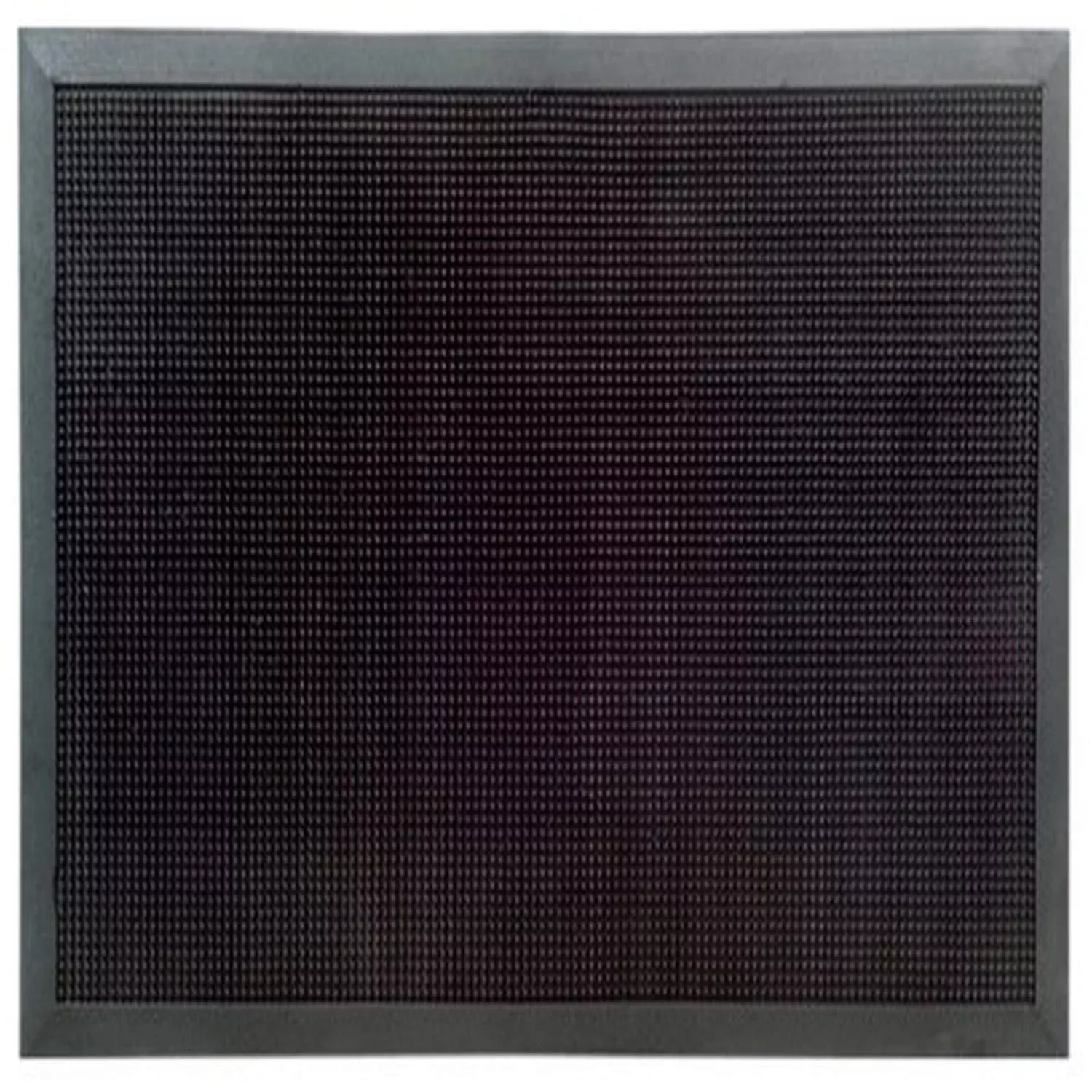 Imports Décor Rubber Mat for Bathroom, Pool, Entryway, 18"x30", White