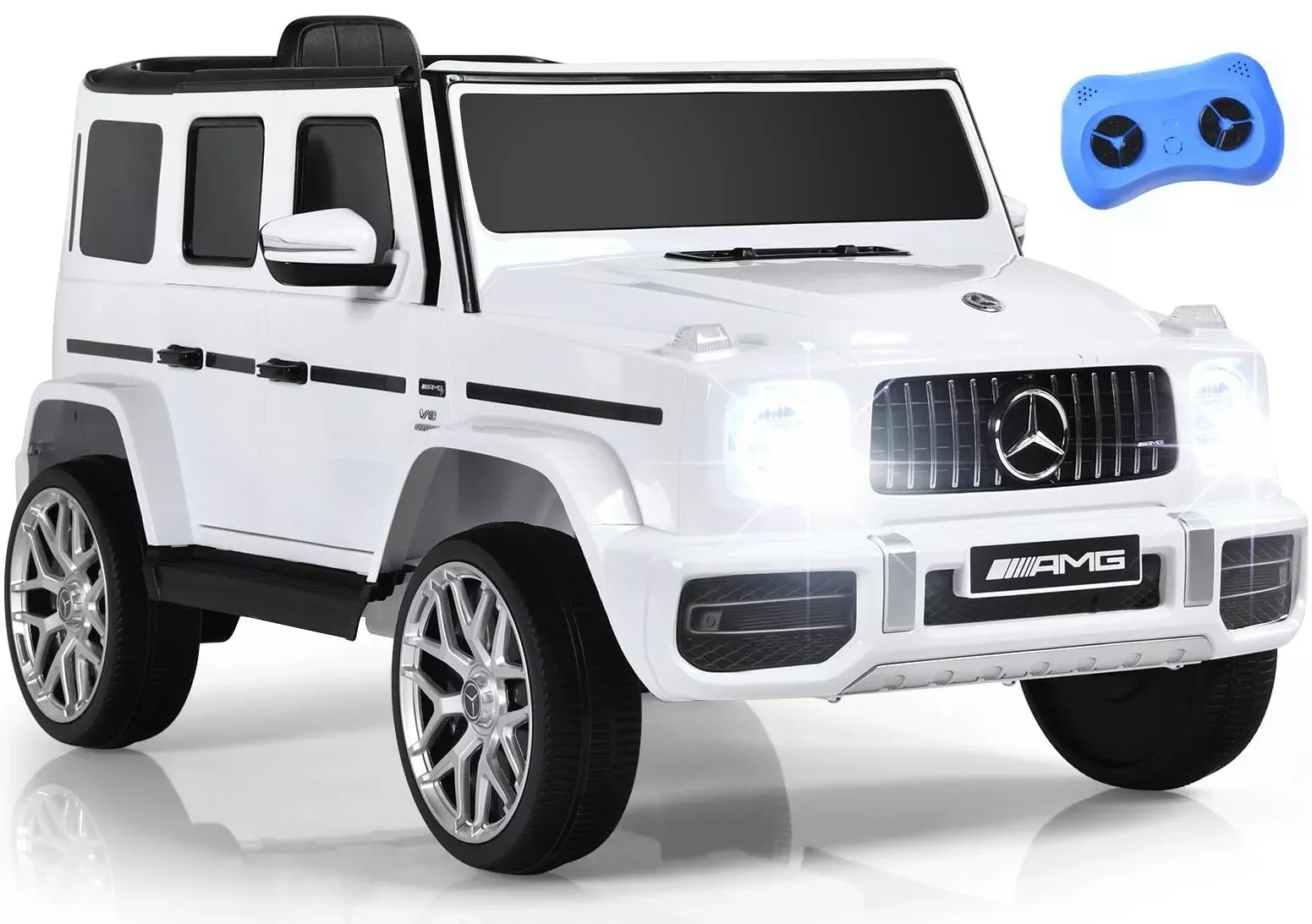 INFANS Mercedes Benz G63 Kids Ride On Car, 12V Electric, Remote Contro