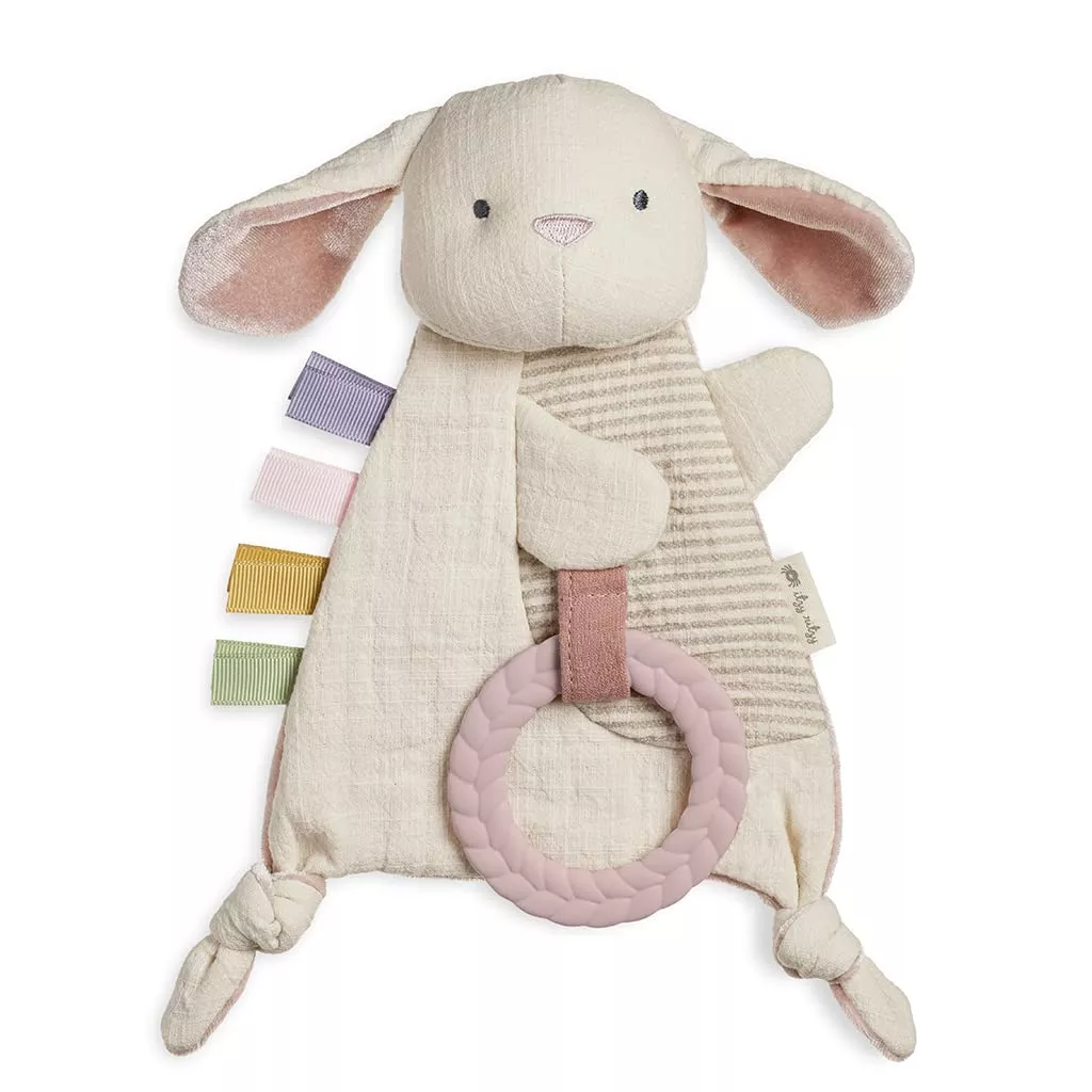 Itzy Ritzy Bitzy Crinkle Sensory Toy for Infants, Bunny, Small