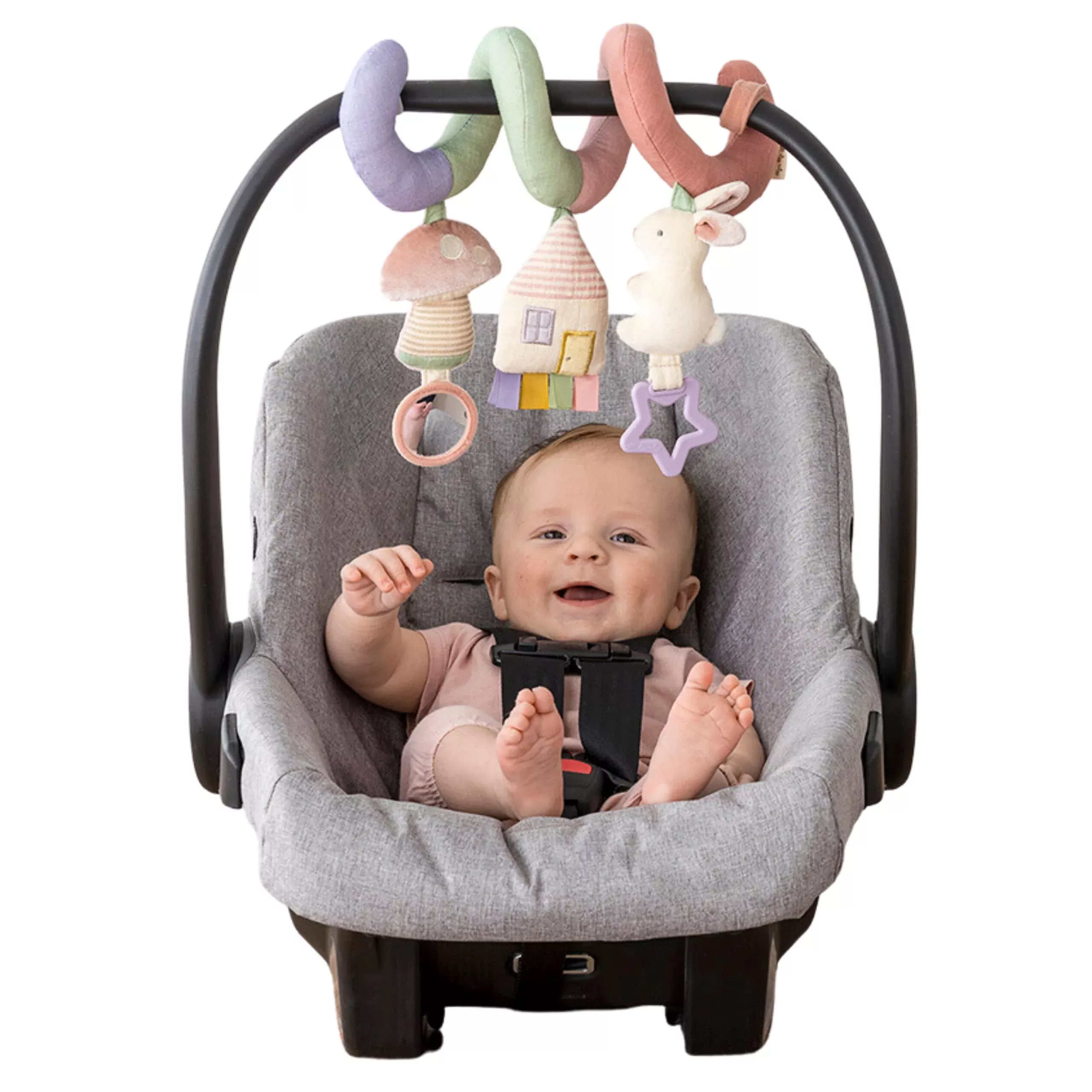 Itzy Ritzy Itzy Bitzy Spiral Activity Toy for Car Seats & Strollers, Past
