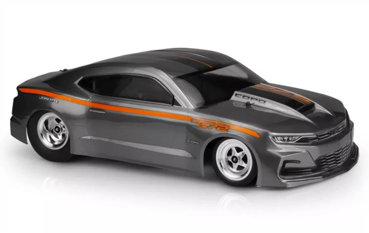 J Concepts 0470 Chevrolet Copo Camaro Street Eliminator Drag Car Clear Body