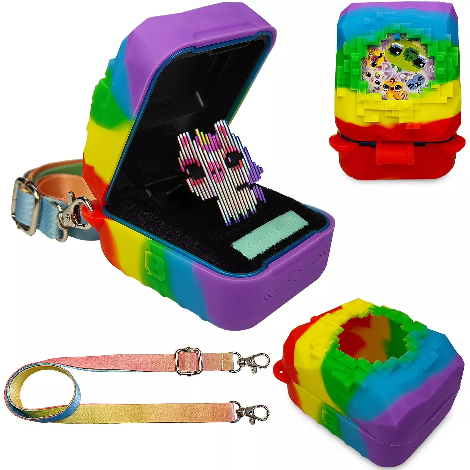 JCHPINE Silicone Case Cover for Bitzee Magicals - Multicolor, 1 Pack