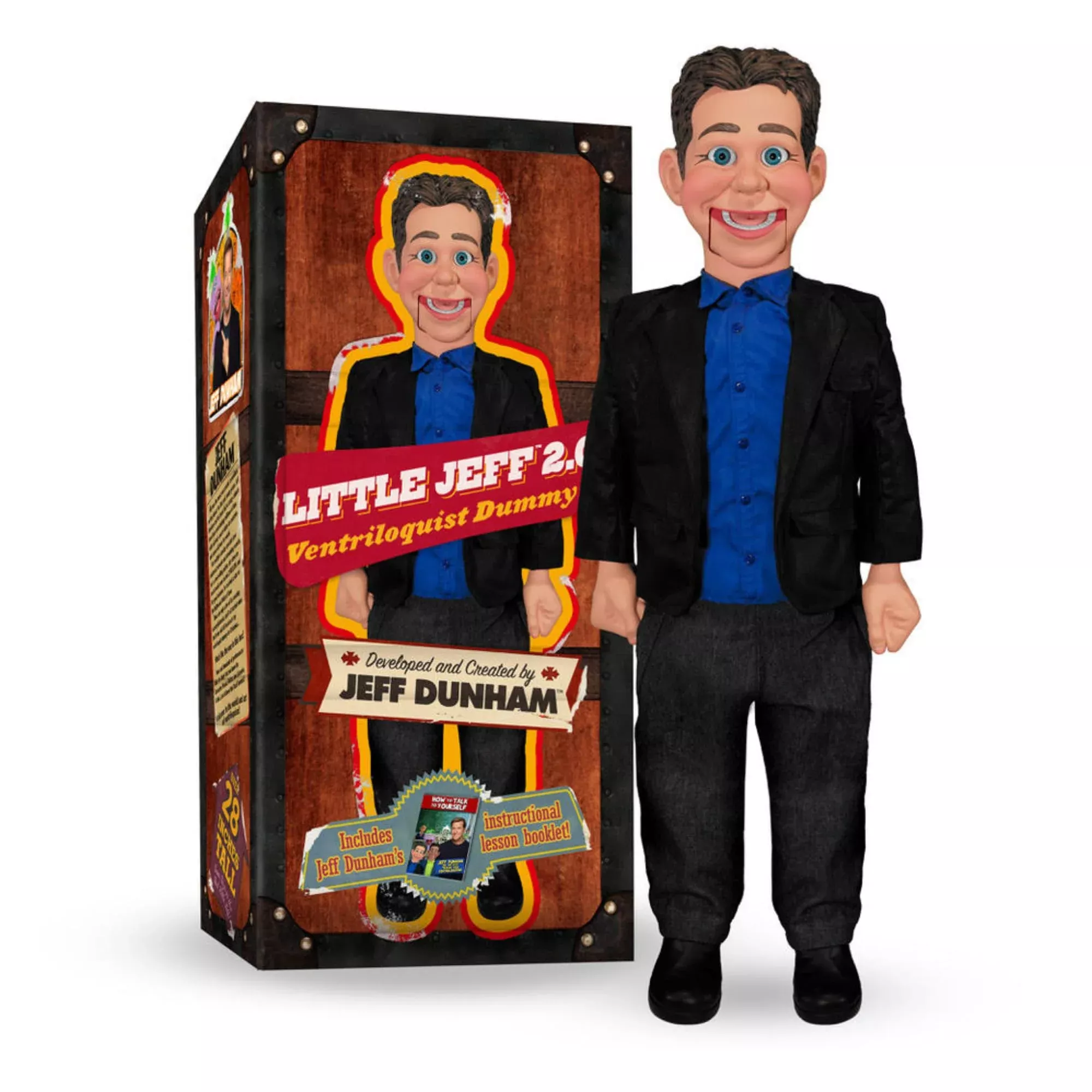 Jeff Dunham Little Jeff Ventriloquist Dummy 22" Hollow Body 1 Count