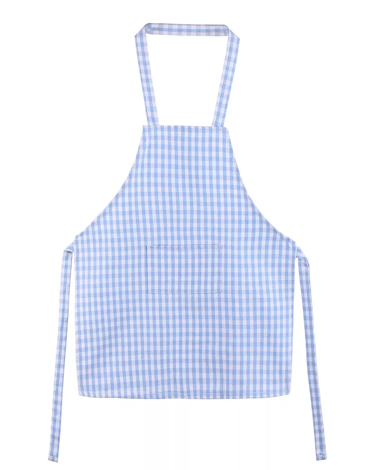 Jennice House Children's Apron Large Blue 100% Cotton Machine Washable