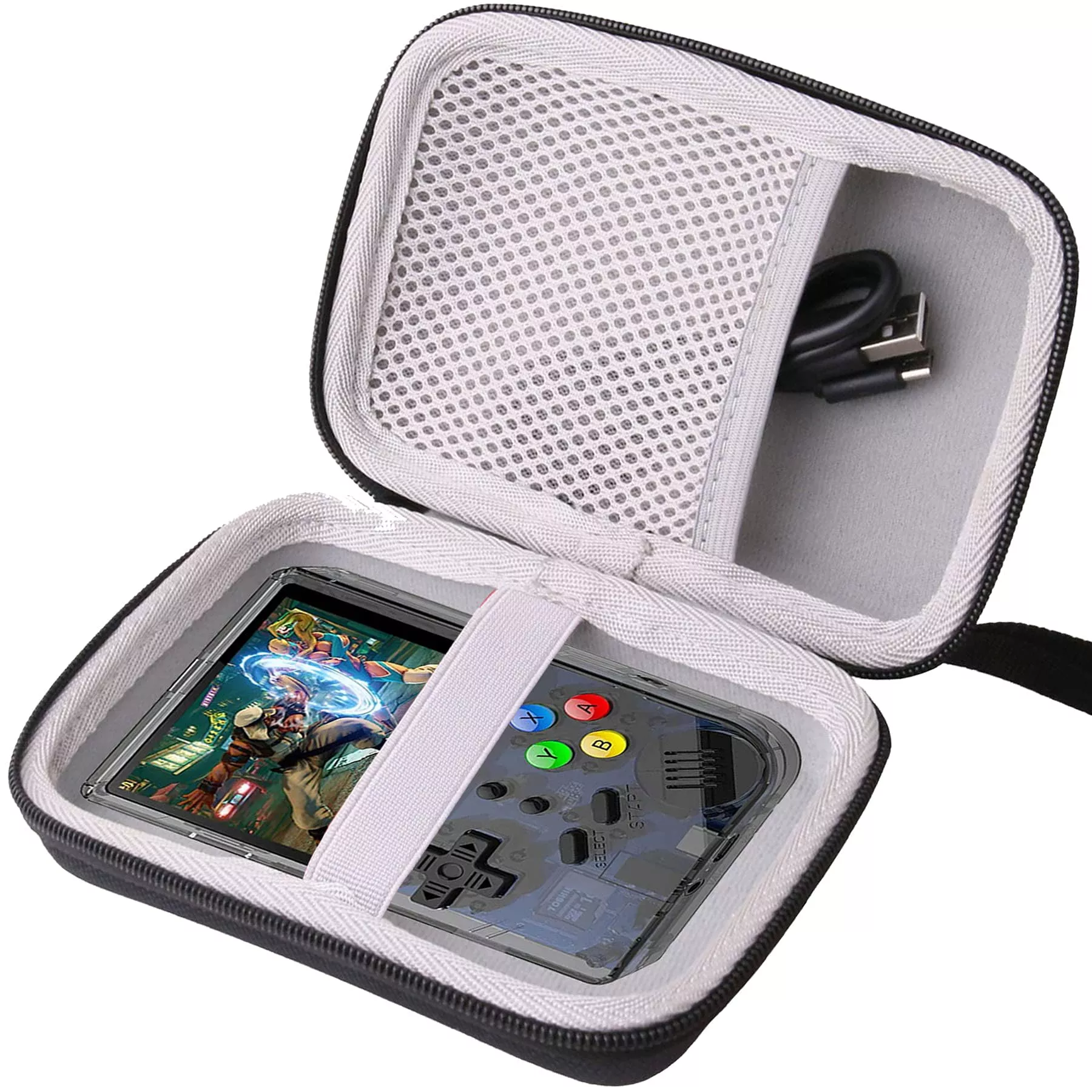 JINMEI Hard EVA Carrying Case for RG300 Handheld Game Console