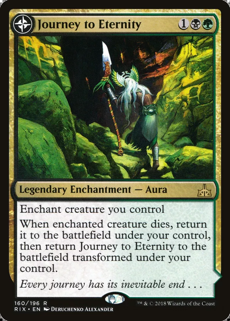 Journey to Eternity (RIX-160) [Rivals of Ixalan] Foil