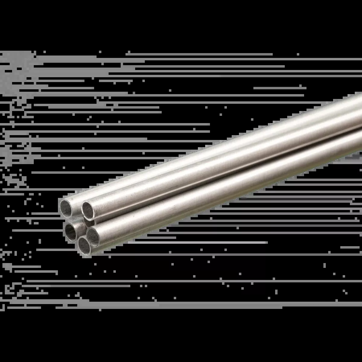 K&S Engineering 1111 3/16"x36" Round Aluminum Tube with .014 Wall 6 Pack