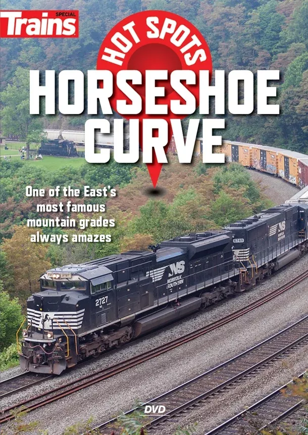 Kalmbach 15140 Trains Magazine Hot Spots at Horseshoe Curve DVD