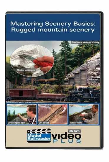 Kalmbach 15314 Model Railroader Video Scenery Basics: Mountains DVD