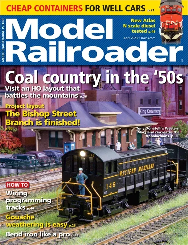 Kalmbach Model Railroader April 2023