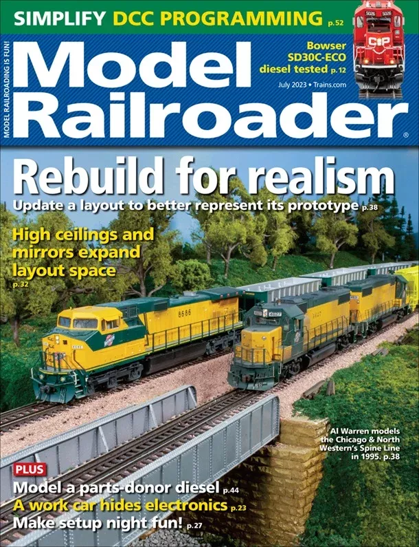 Kalmbach Model Railroader July 2023