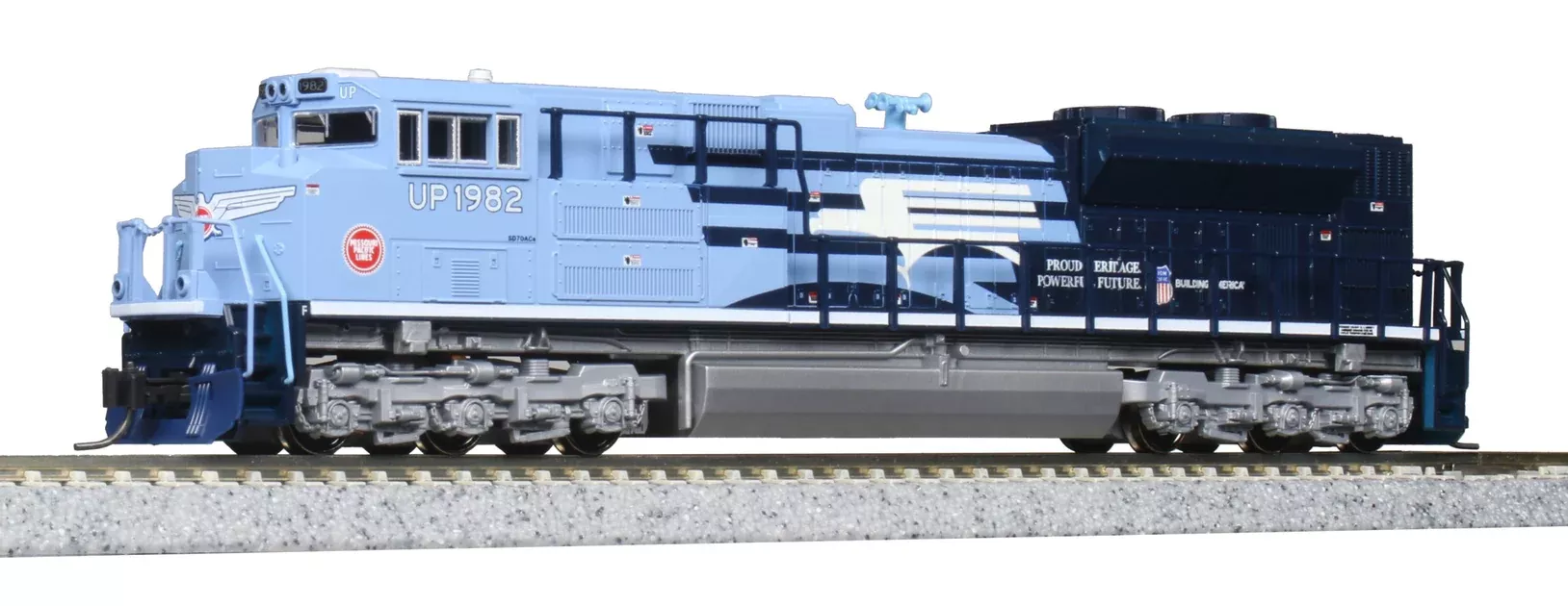 Kato 176-8408DCC N Scale EMD SD70ACe Union Pacific MP Heritage UP 1982 with DCC