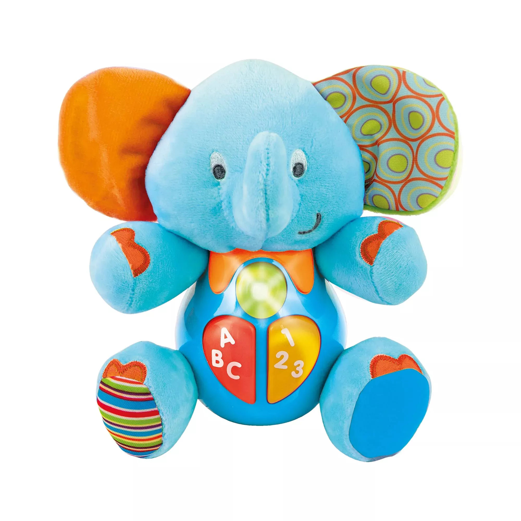 Kiddolab Plush Elephant Baby Toys - Musical Stuffed Animals With 3 Lig