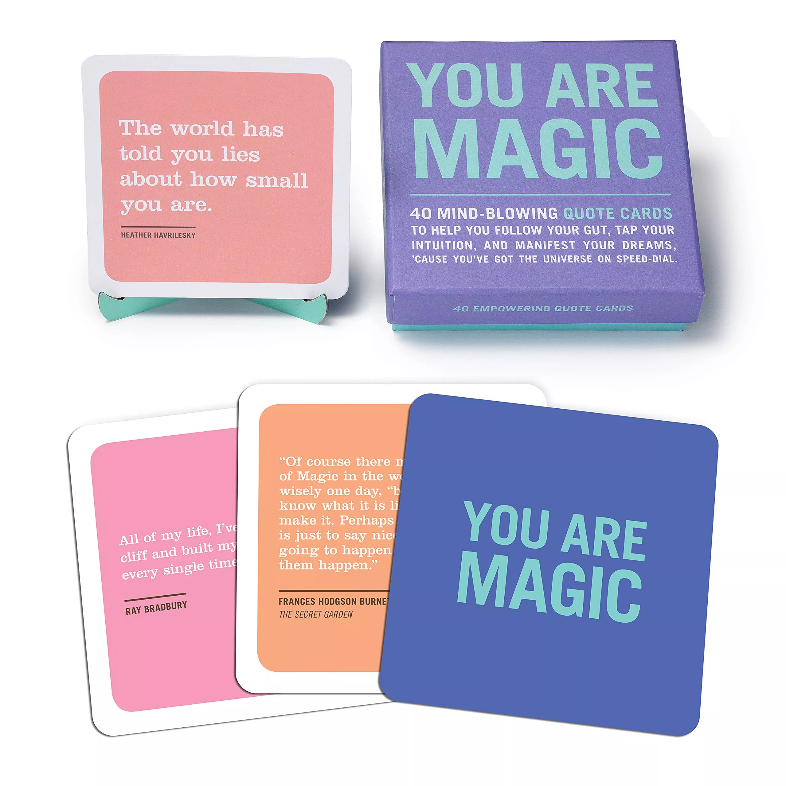 Knock Knock You Are Magic Inner-Truth Deck Affirmation Quote Cards Dec