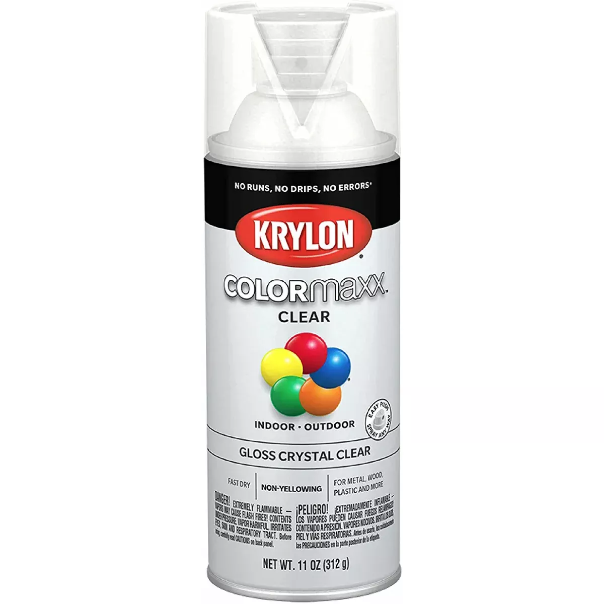 Krylon 5515 11oz Acrylic Clear Gloss Spray Paint