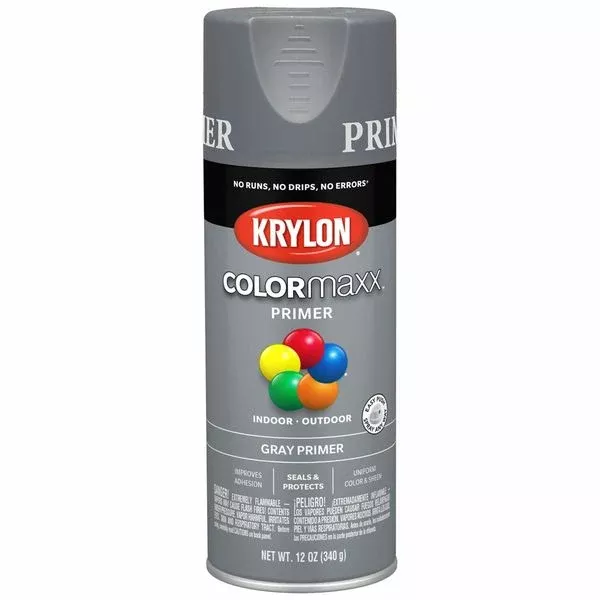 Krylon 5582 12oz All Purpose Gray Primer Spray Paint