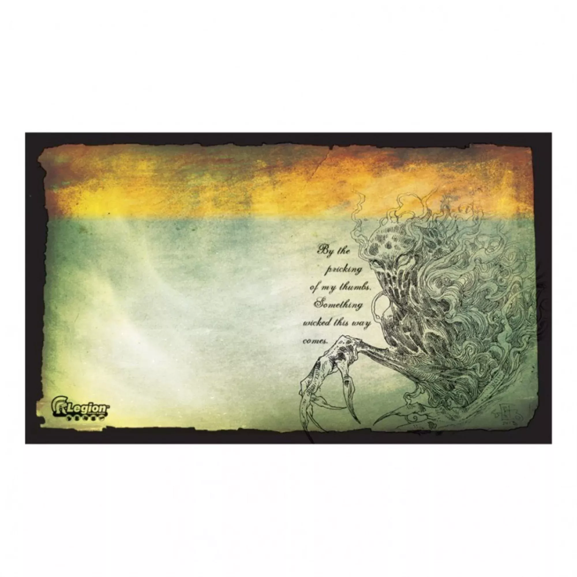 Legion Supplies Something Wicked Playmat 14x24 inches Multicolor