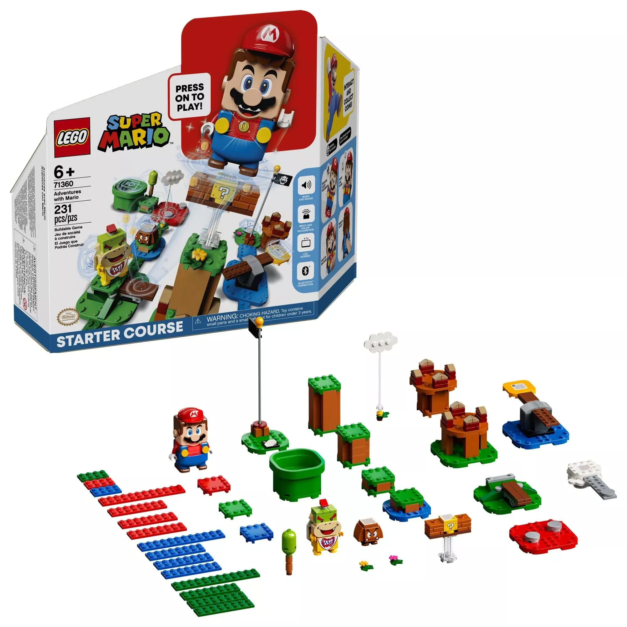 LEGO Super Mario Adventures Starter Course Toy Multicolor 231 Pieces