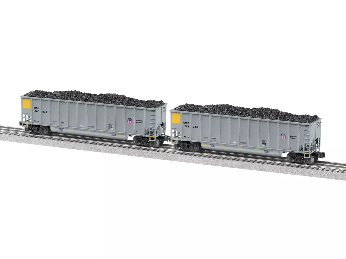 Lionel 2243050 Standard O Gauge Rotary Gondola Union Pacific UP 4-Pack