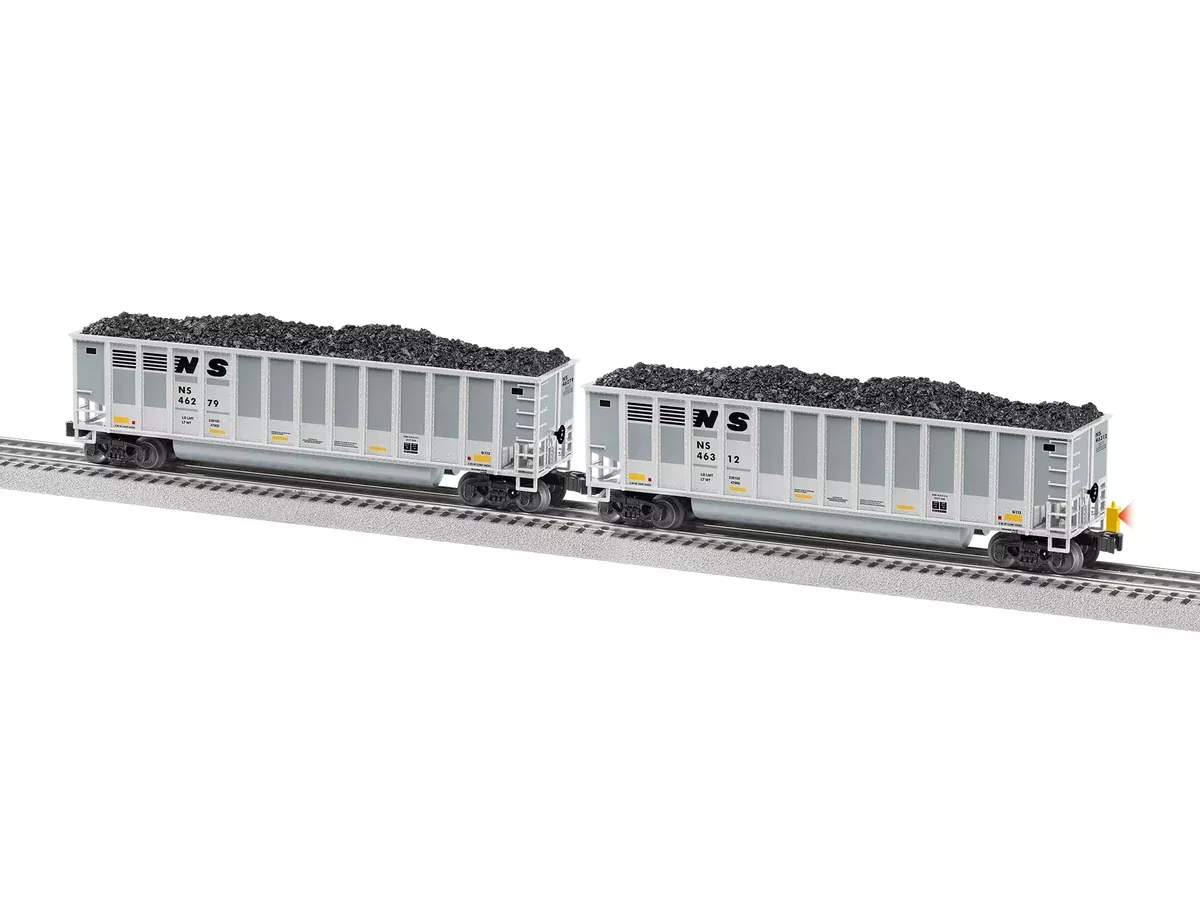 Lionel 2243070 Standard O Gauge Rotary Gondola Norfolk Southern NS 2-Pack