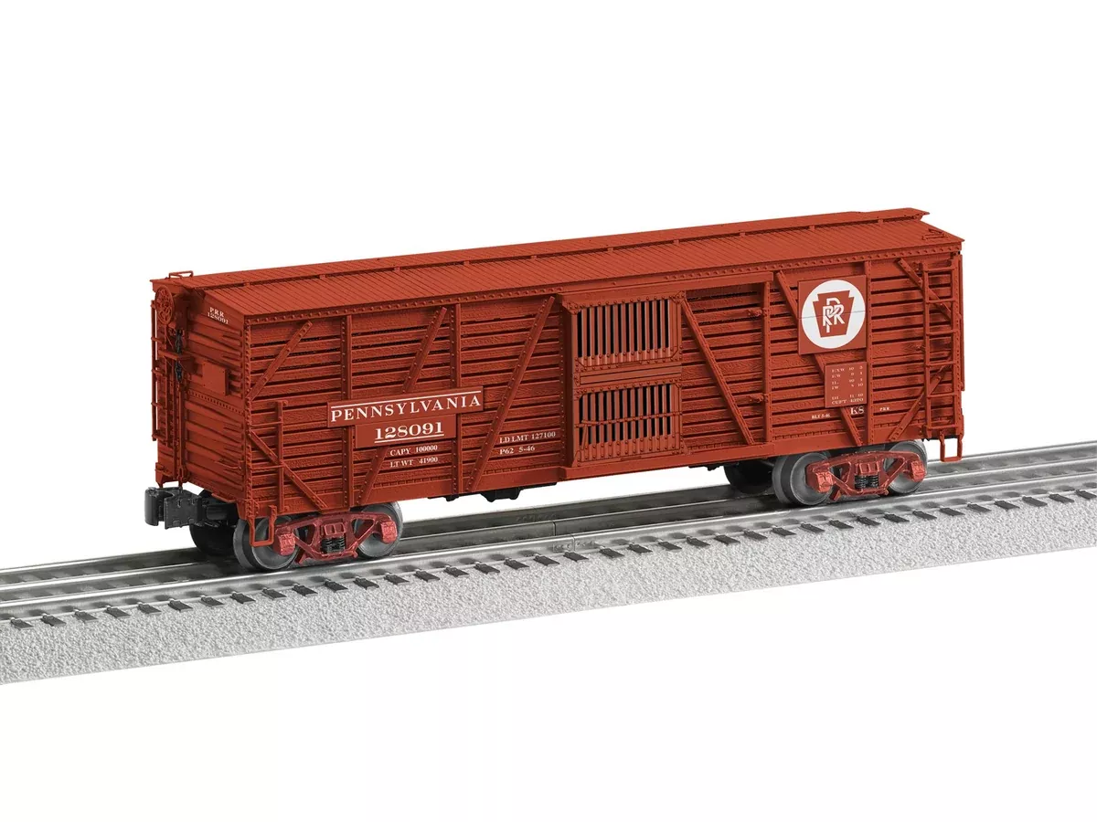 Lionel 2326350 O Scale Vision Stock Car 3 Pack Pennsylvania PRR