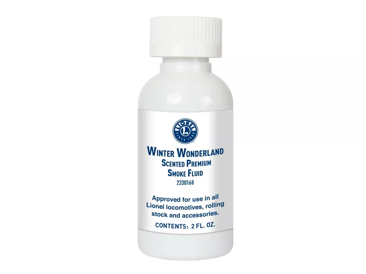 Lionel 2330160 Winter Wonderland Multi-Scale Premium Scented Smoke Fluid 2oz