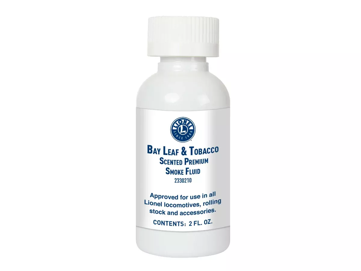 Lionel 2330210 Bay Leaf & Tabacco Multi-Scale Premium Scented Smoke Fluid 2oz