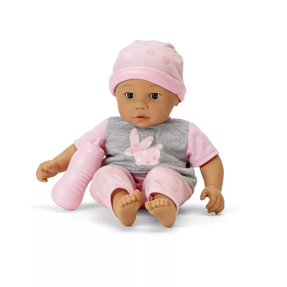 Madame Alexander 14" Baby Doll Sweet Smiles Pink with Bottle