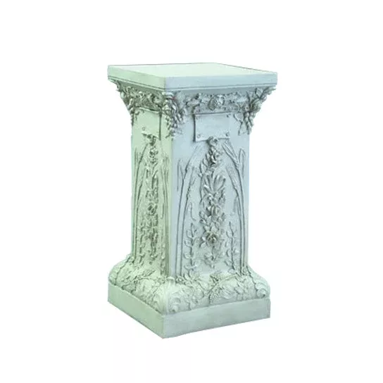 Majestic Ivy Pedestal 37" H - Architectural Large Pedestals for Grand Displays
