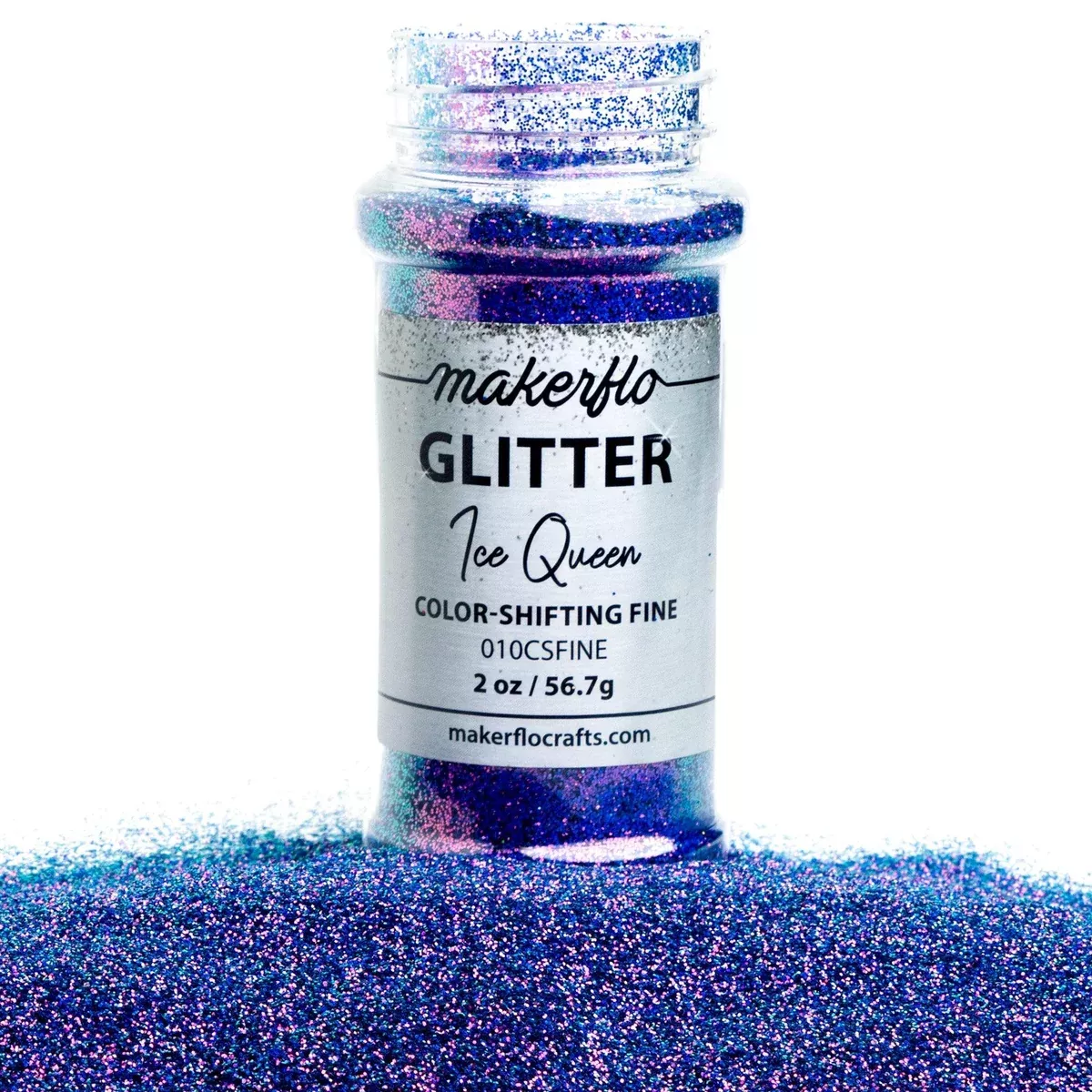 MakerFlo Crafts Ice Queen - Fine Glitter 2oz