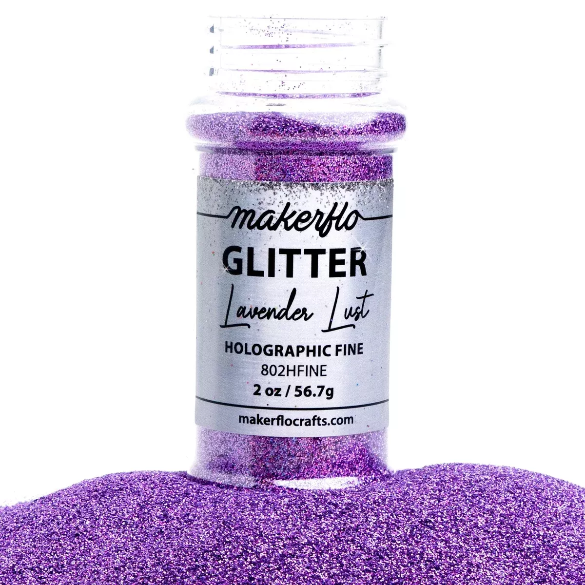 MakerFlo Crafts Lavender Lust - Fine Glitter 2oz