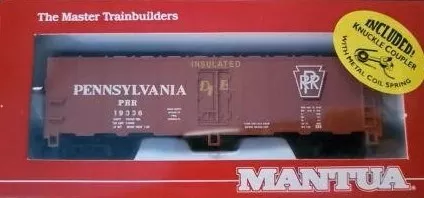 Mantua 733-520 HO Scale 40' Steel Reefer Pennsylvania PRR 19336 - NOS