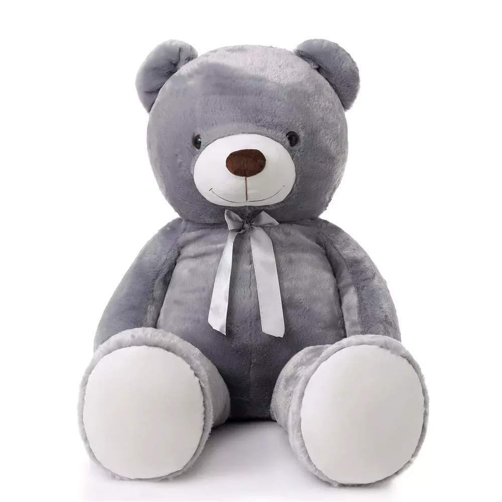 MaoGoLan 47" Grey Teddy Bear Plush - Soft Snuggly Stuffed Animal