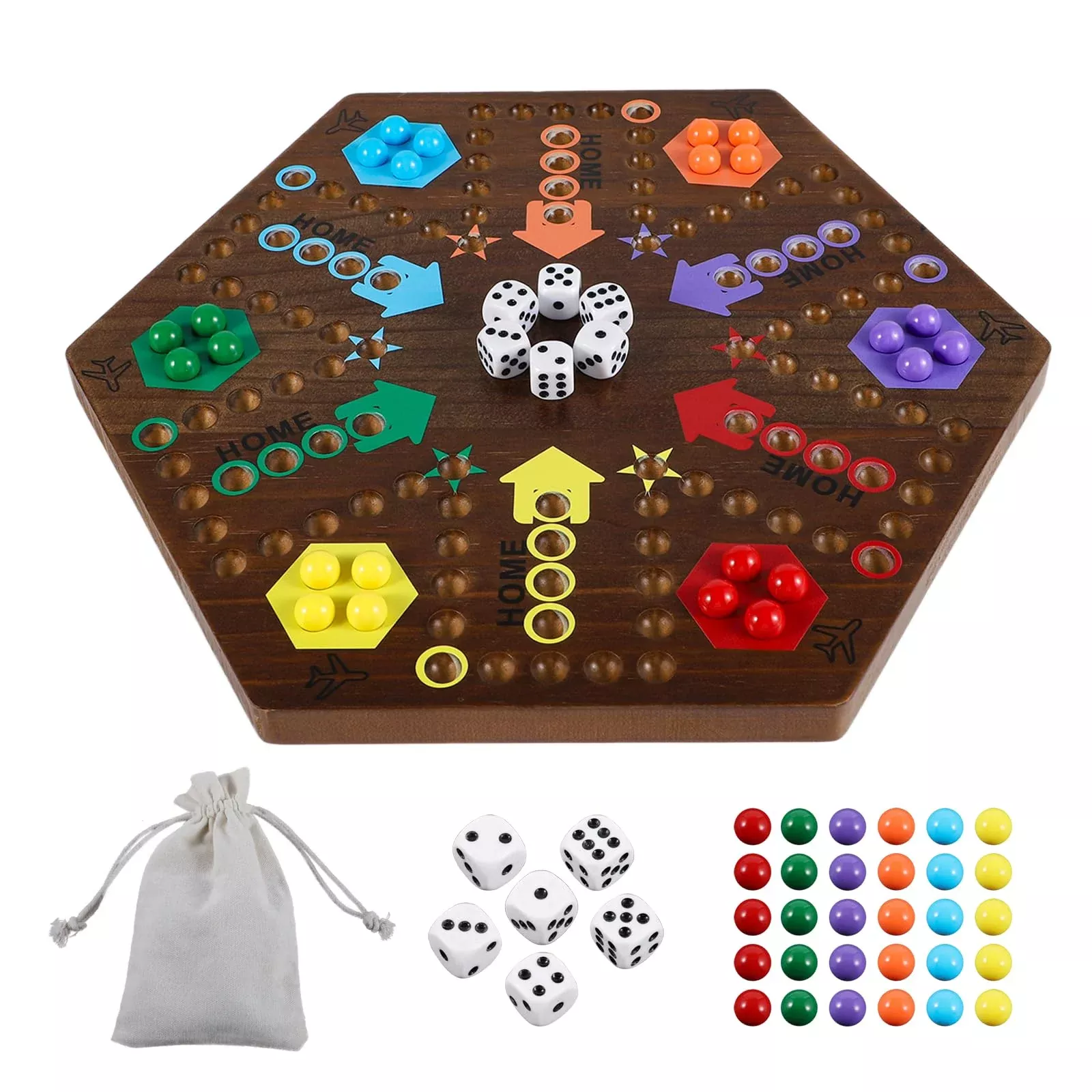 Medikaison Fast Track Game Board, 16"x14" Wood, Small Flame,