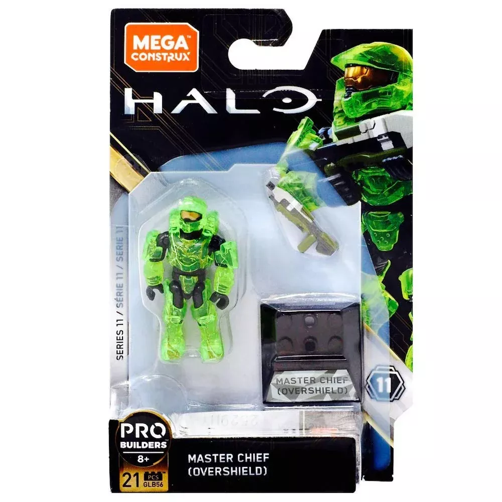 Mega Construx Micro Action Figure - Green - 2 Inch Collectible