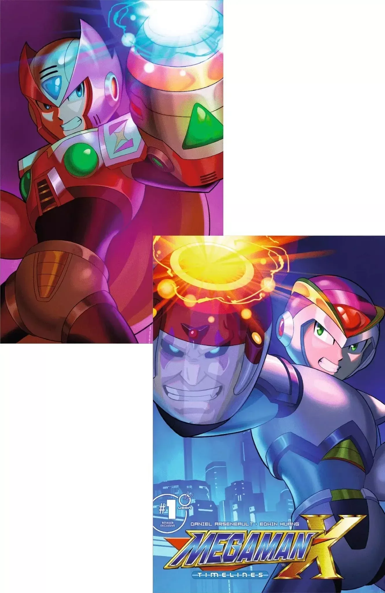 Mega Man X Timelines #1 Bundle Connecting Set