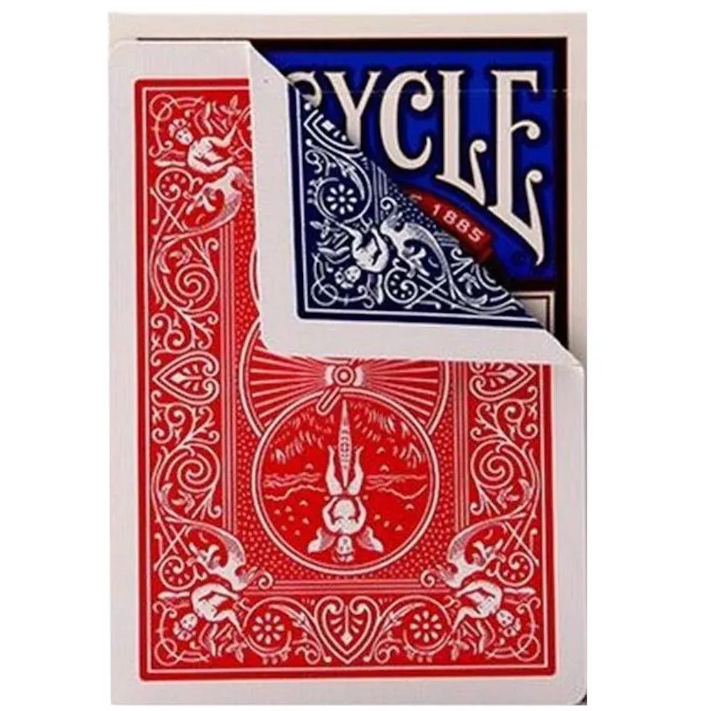 Merz67 LLC Playing Cards Deck Double Back Red/Blue 56 Cards 2.5
