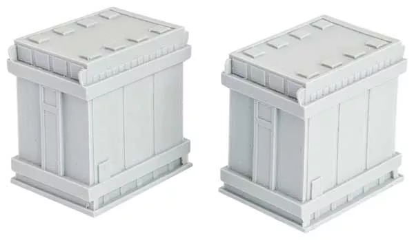 Micro-trains 499 43 817 N Scale Special Permit Transformer Load 2-Pack (Unpainted Resin)