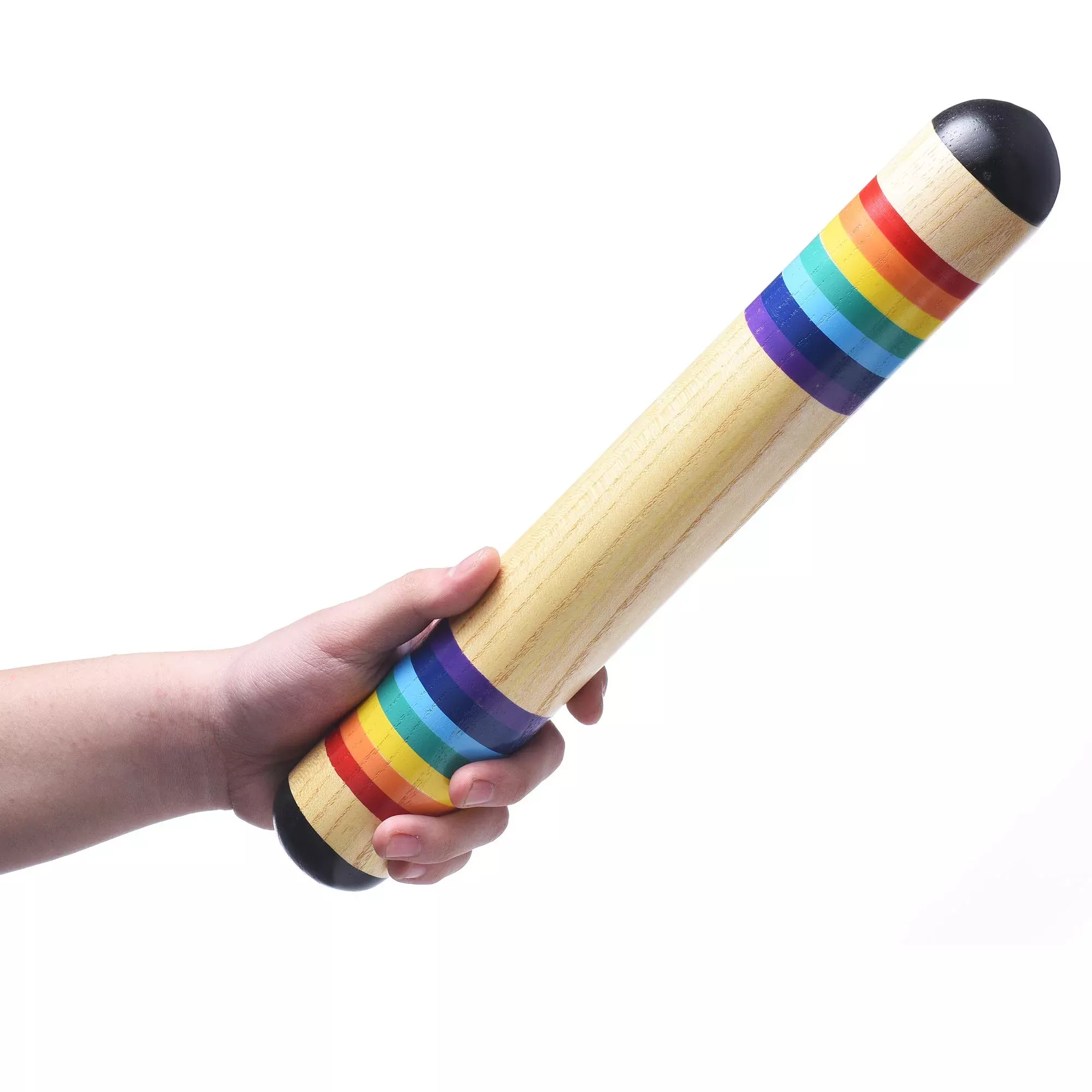 MIHEY Musical Rainmaker Toy for Sensory Development, 35cm, Multicolor