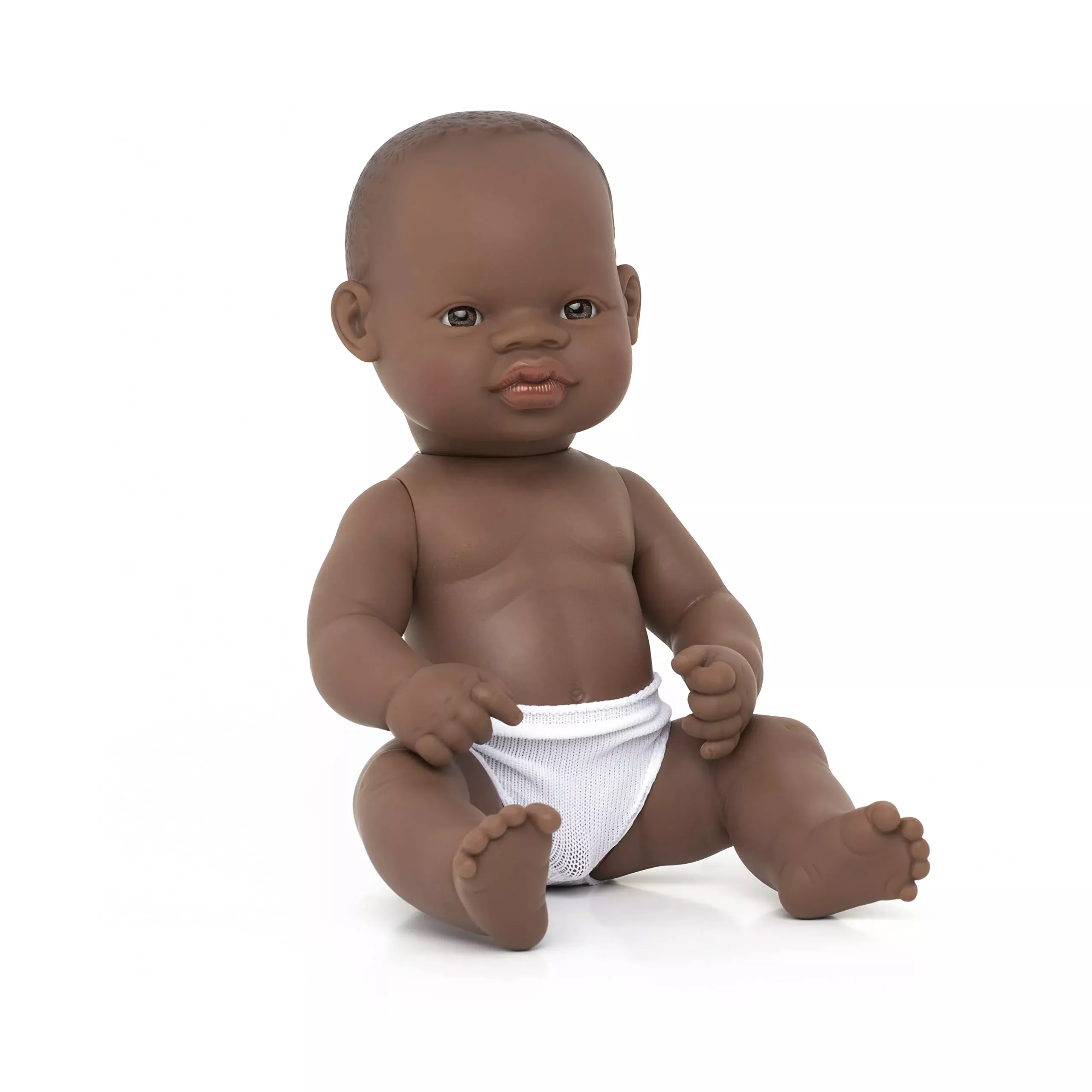 Miniland Doll 12 5/8" Multicolor Baby Doll for Imaginative Play